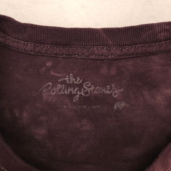 The Rolling Stones Band Crew Neck Short Sleeve T Shirt Mens Size L Tie Dye - Picture 3 of 9